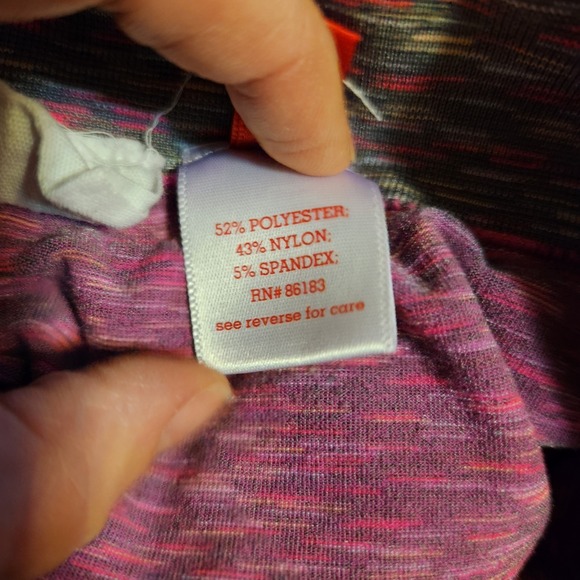 Girls SO Grey And Pink Full‎ Length Leggings Size Medium Perfectly Soft - Picture 5 of 6